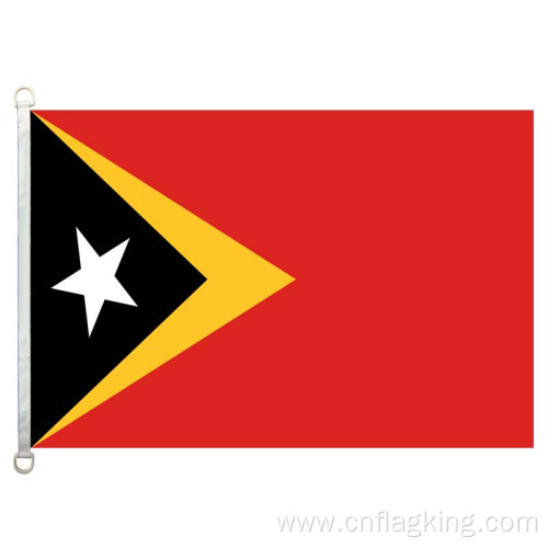 90*150cm East_Timor national flag 100% polyster